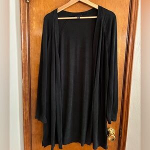Eileen Fisher Fine Tencel Stretch Jersey Long Cardigan